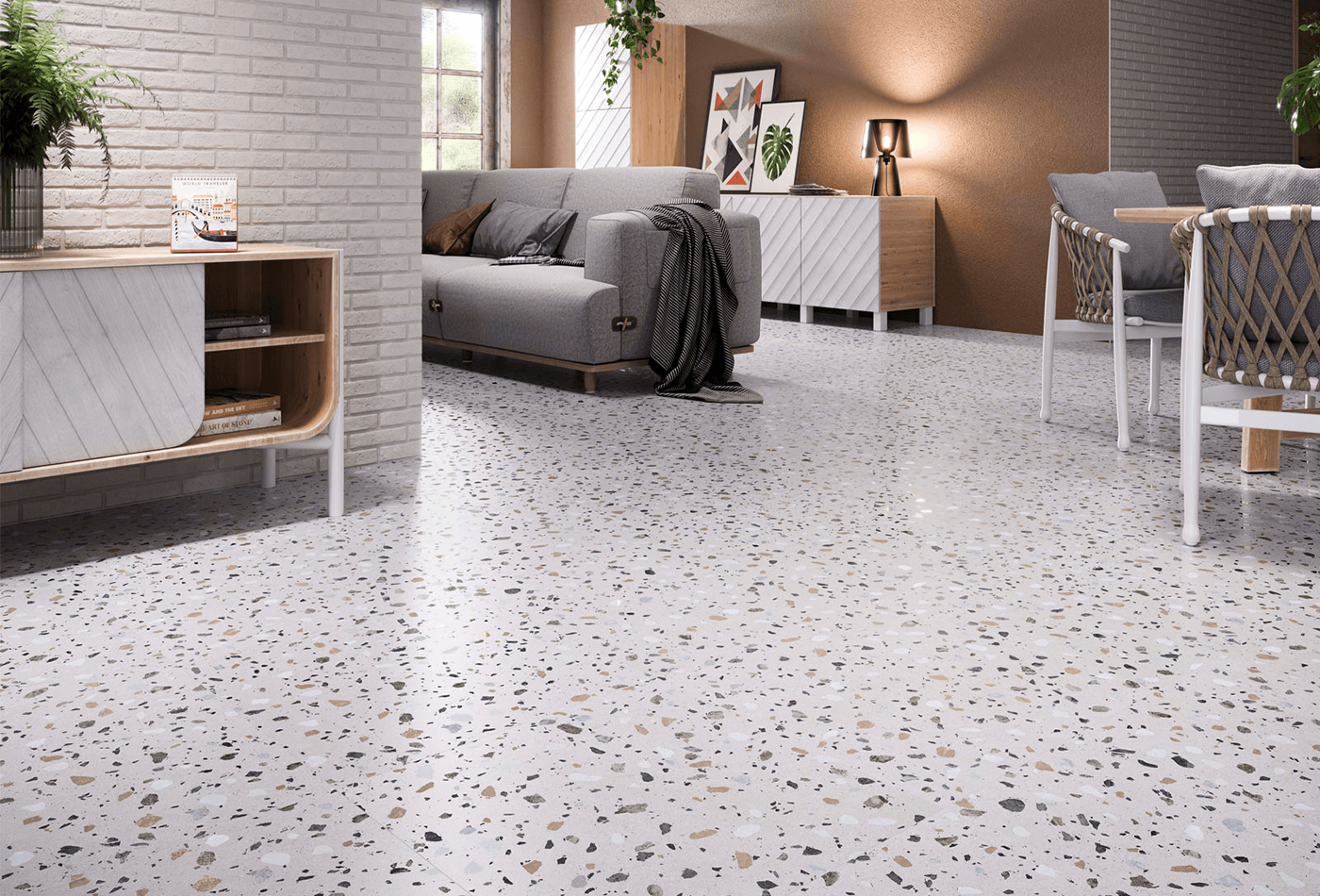 Home terrazzo tiles